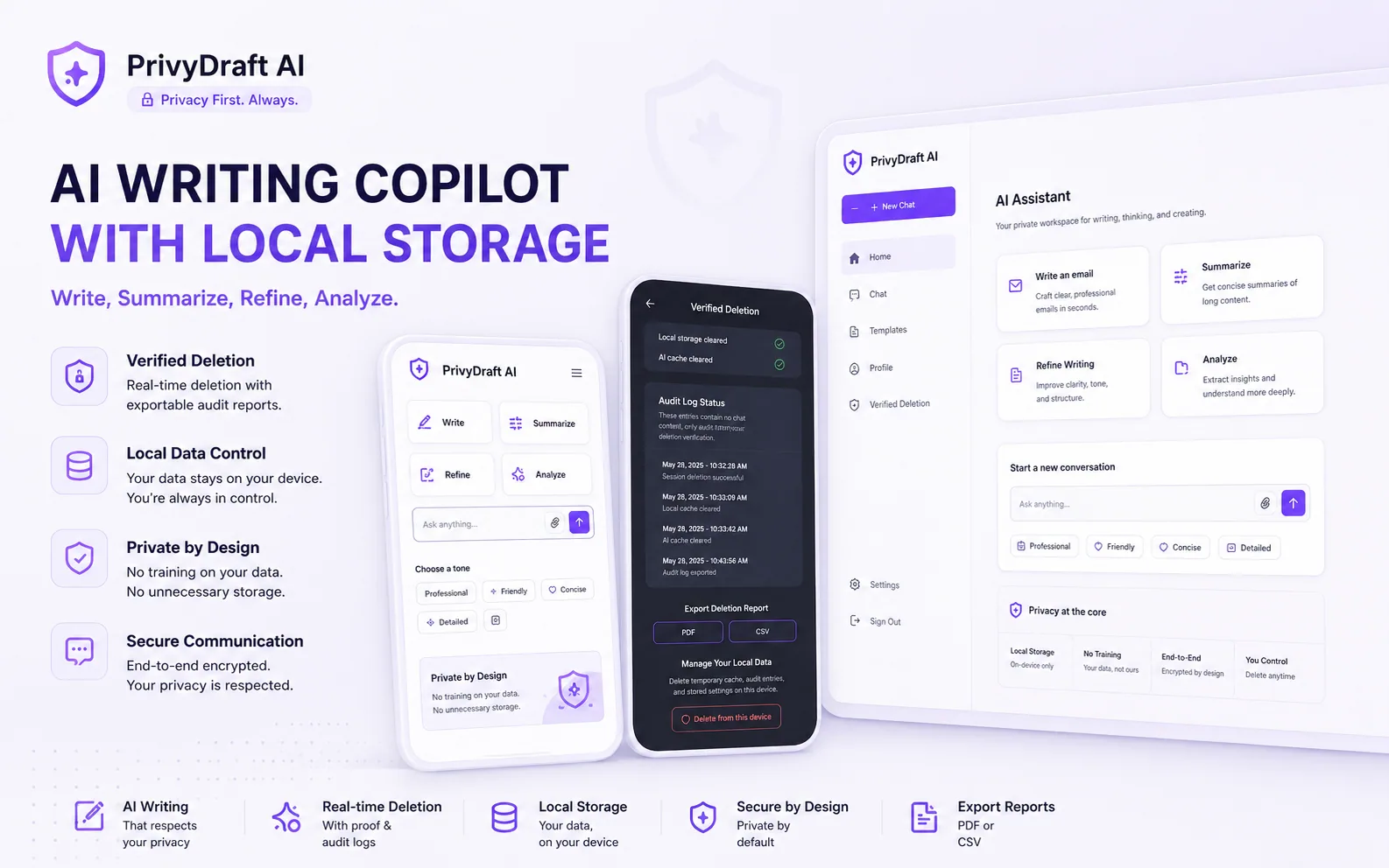AI Writing App